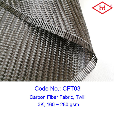 Vải sợi cacbon 3K Twill được sử dụng trong mỹ phẩm